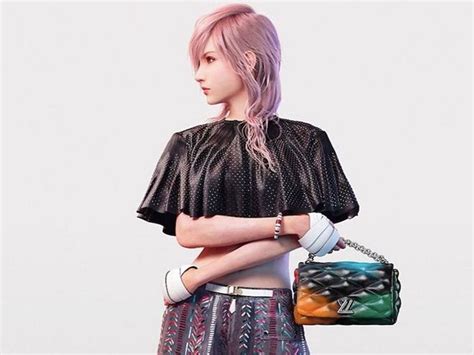 lightning louis vuitton|Louis Vuitton final fantasy.